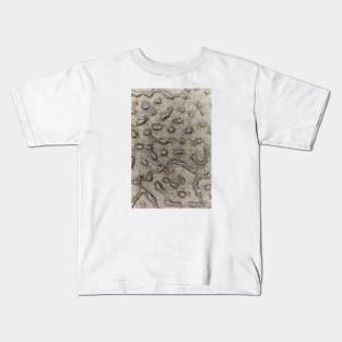 Volcanic Rock Pattern Kids T-Shirt